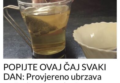 POPIJTE OVAJ ČAJ SVAKI DAN: Provjereno ubrzava mršavljenje, svaka žena se kune u njega